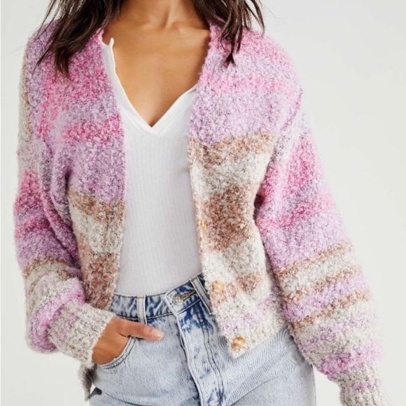 Free People Soulmate Cardi / Passion
Flower Combo NWOT 
Size XS,S - Picture 3 of 12